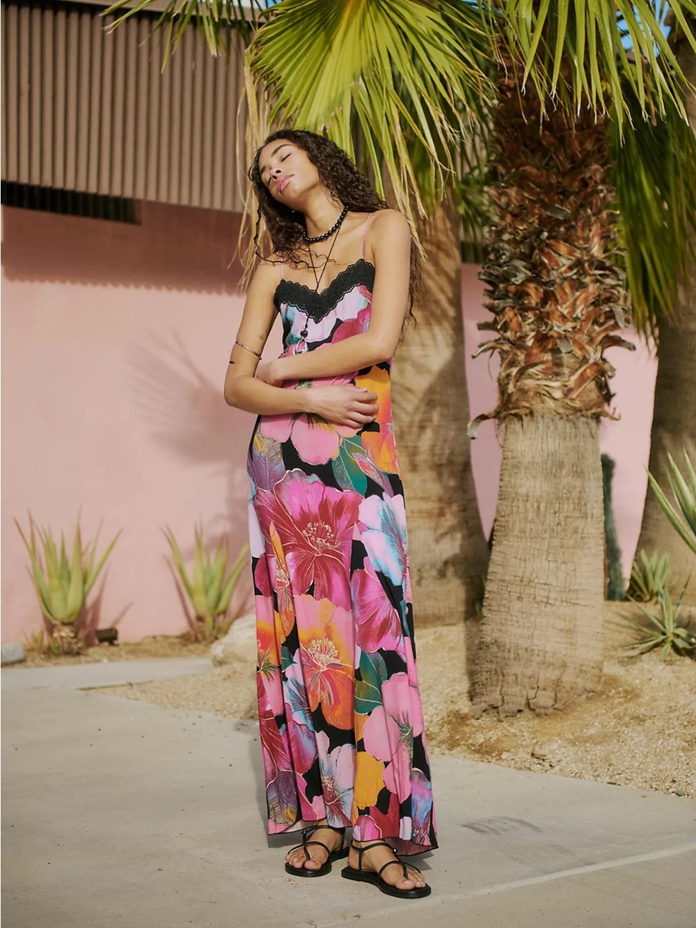 NWT Free People Bloomspell Floral Maxi Dress - Picture 2 of 9